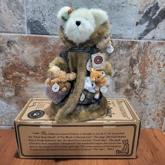 Vintage Boyds Bear Exclusive Edition Fern Woodsbeary with Pippen Alvin Timothy T - Picture 2 of 16